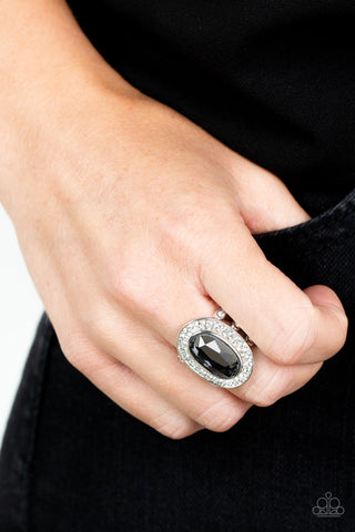 Always OVAL-achieving - Silver Paparazzi Accessories