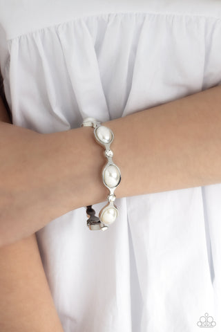 Are You Gonna Be My PEARL? - White Paparazzi Accessories