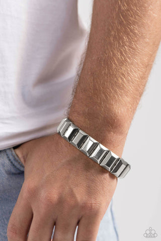 Chunky Champion - Silver Paparazzi Accessories